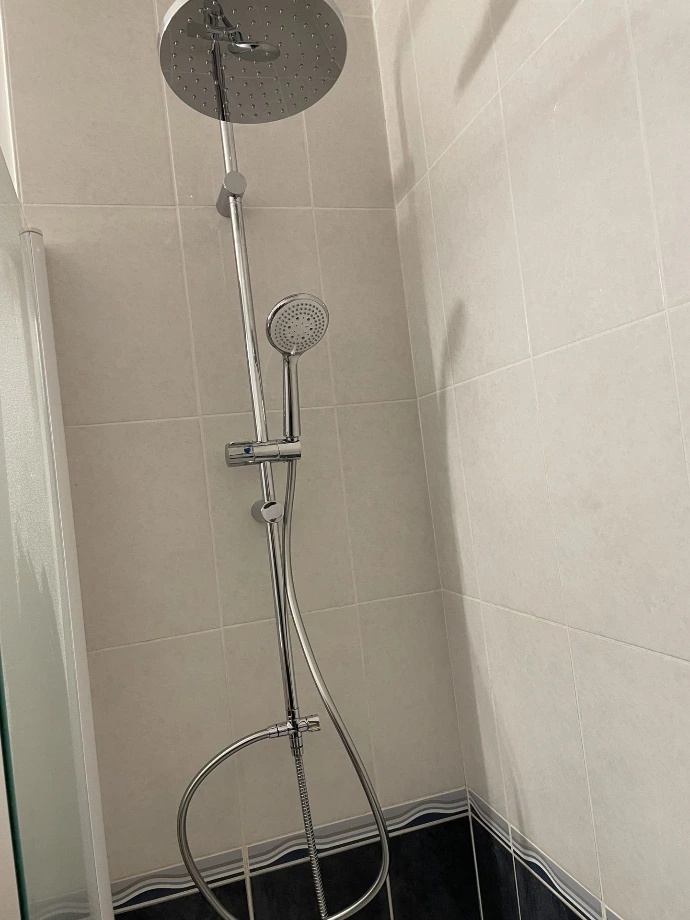 changement de colonne de douche