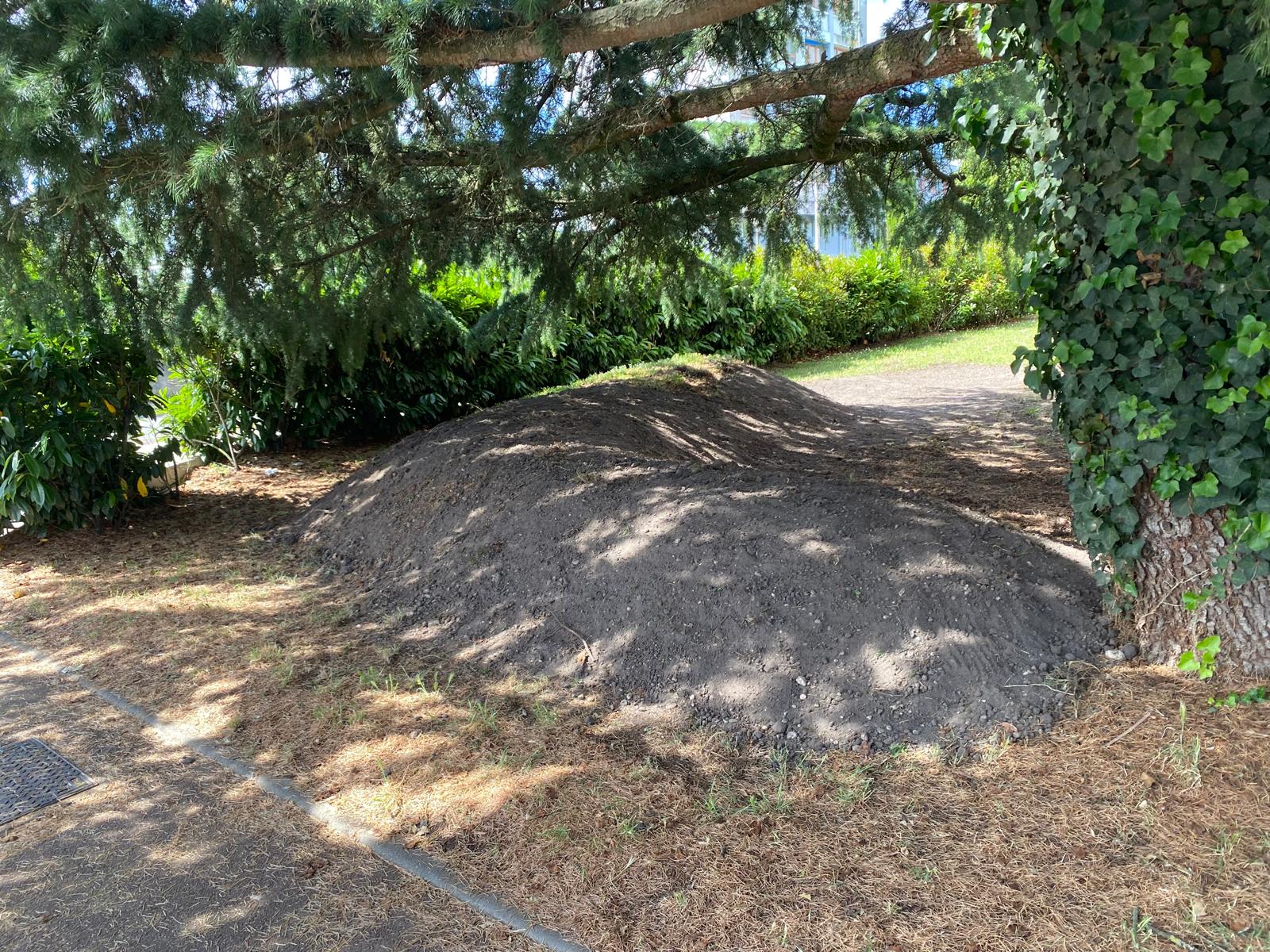 modelage espace vert